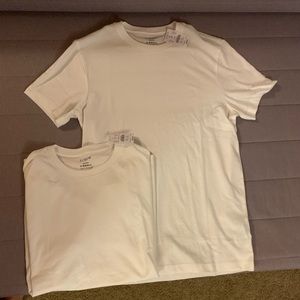 Men's white J Crew t-shirts